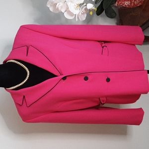 LE SUIT Crepe Blazer with bow detail